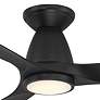 54" Modern Forms Skylark Matte Black LED Smart Ceiling Fan