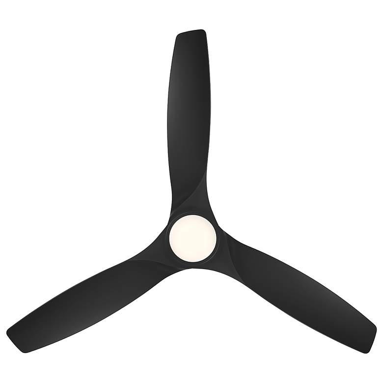 Image 3 54" Modern Forms Skylark Matte Black LED Smart Ceiling Fan more views