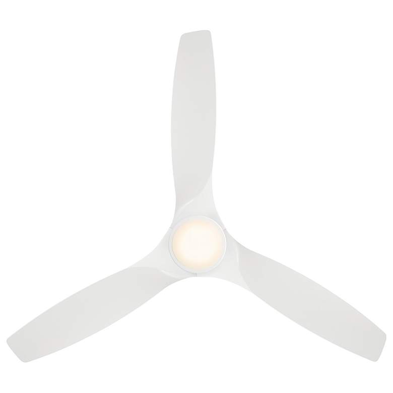 Image 4 54" Modern Forms Skylark Matte White Wet LED Smart Hugger Ceiling Fan more views