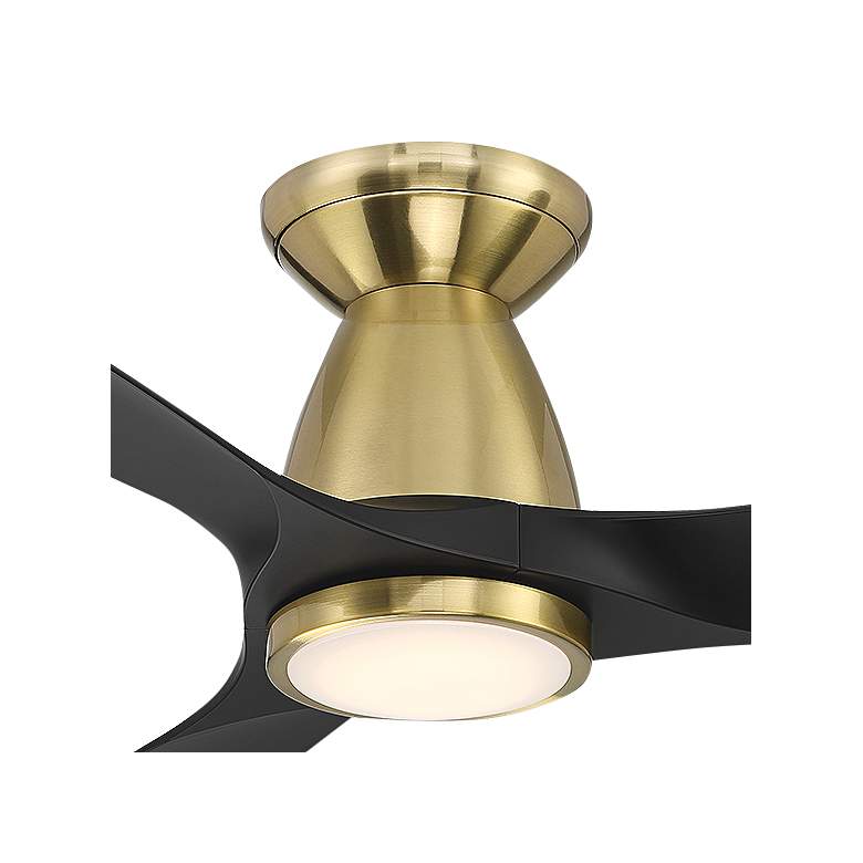 Image 2 54" Modern Forms Skylark Soft Brass 2700K LED Smart Ceiling Fan more views
