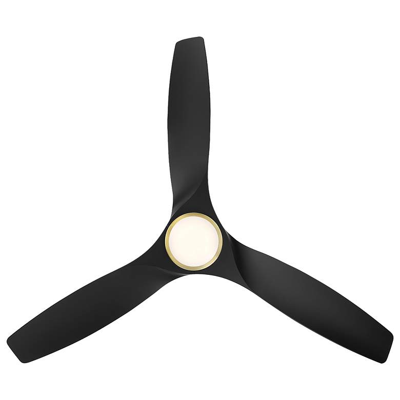 Image 5 54" Modern Forms Skylark Soft Brass 3000K LED Smart Ceiling Fan more views