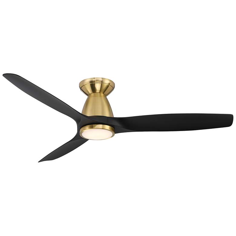 Image 1 54 inch Modern Forms Skylark Soft Brass LED 3500K Smart Ceiling Fan