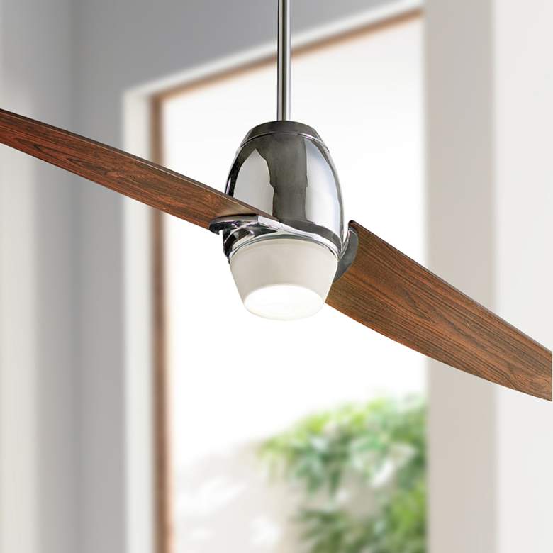 Image 1 54 inch Muse Chrome Ceiling Fan
