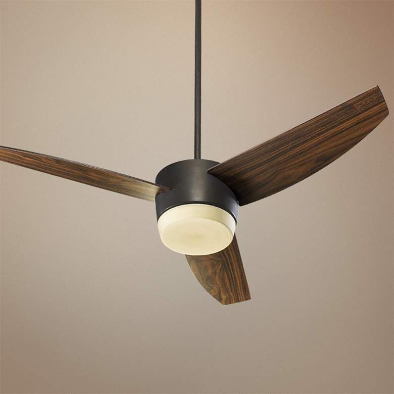 Image 1 54" Quorum Trimark Oiled Bronze Ceiling Fan