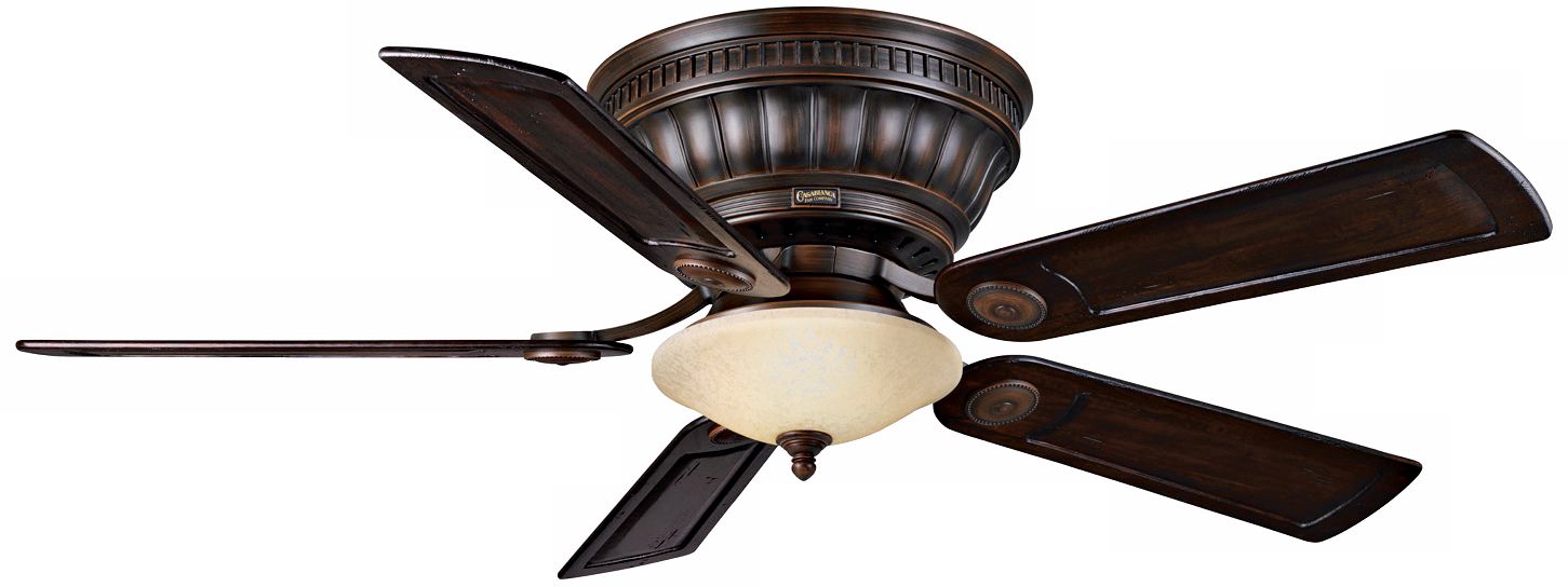 54" Vermont Brushed Cocoa Ceiling Fan with Light Kit
