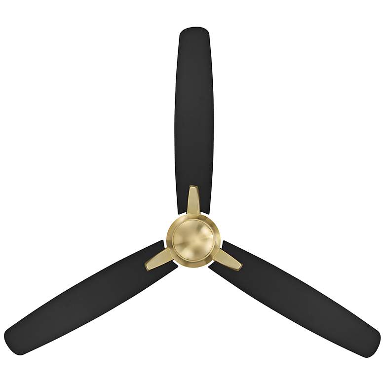 Image 6 54" WAC Blitzen Soft Brass Damp Smart Ceiling Fan with Remote more views