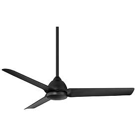 Image1 of 54" WAC Mocha 3-Blade Matte Black Smart Wet Ceiling Fan