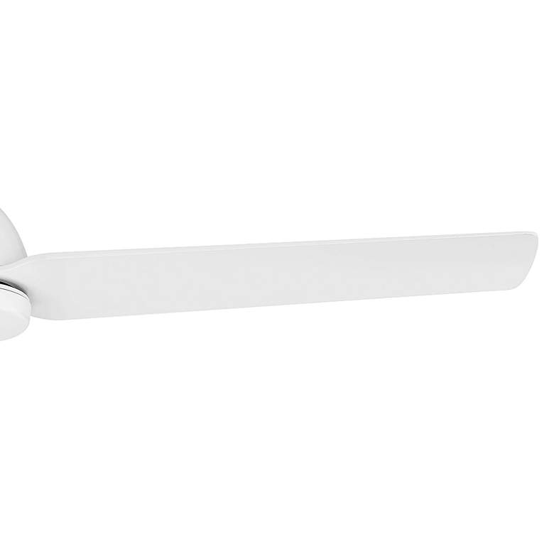 Image 3 54 inch WAC Mocha 3-Blade Matte White Smart Wet Ceiling Fan more views