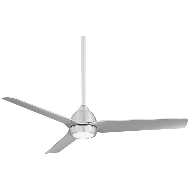 Image 1 54 inch WAC Mocha Brushed Aluminium LED Smart Wet Ceiling Fan