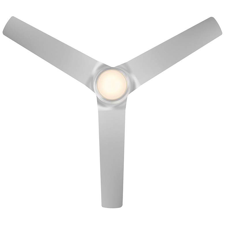 Image 5 54" WAC Mocha Brushed Aluminium LED Smart Wet Ceiling Fan more views