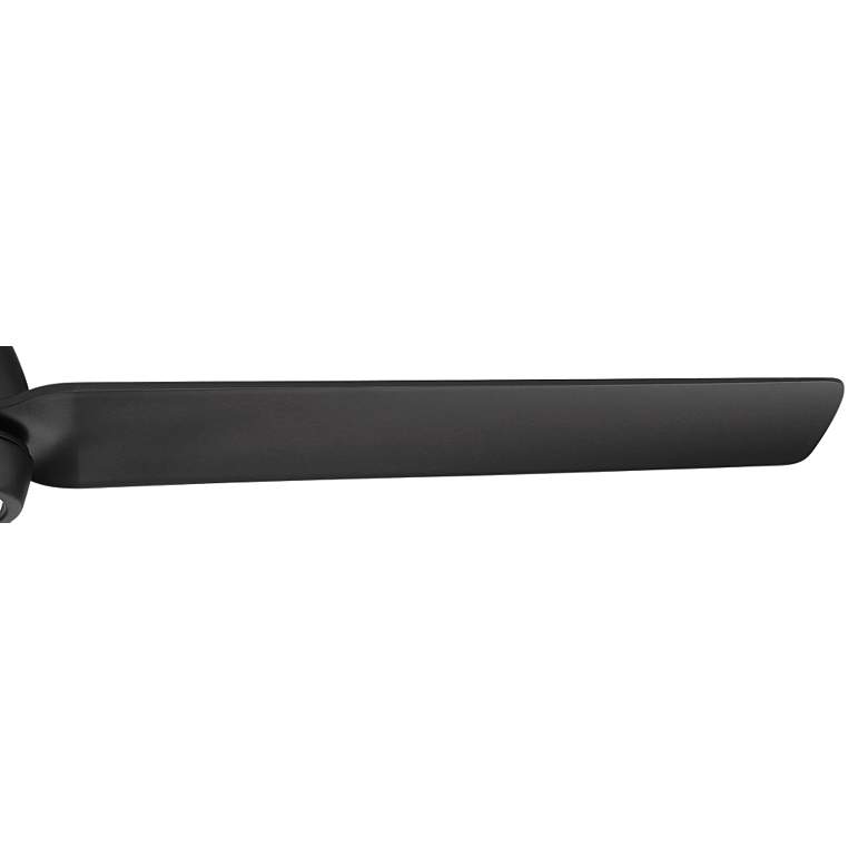 Image 3 54" WAC Mocha Matte Black LED Smart Wet Ceiling Fan more views