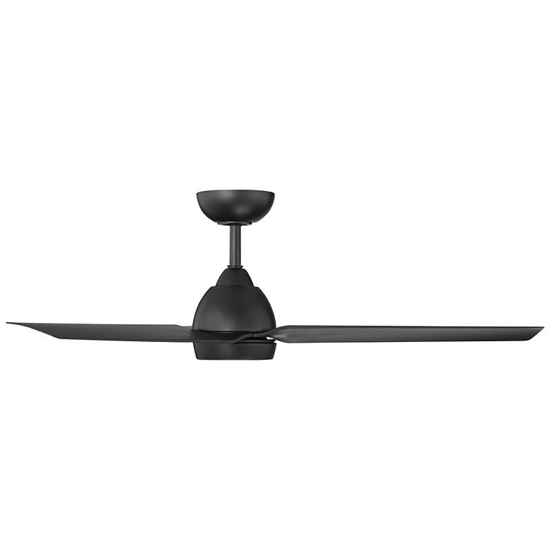 Image 5 54 inch WAC Mocha Matte Black LED Smart Wet Ceiling Fan more views