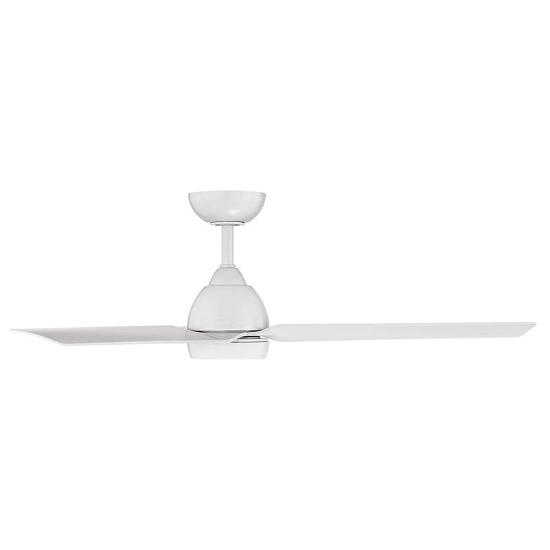 Image 3 54" WAC Mocha Matte White Smart Ceiling Fan more views