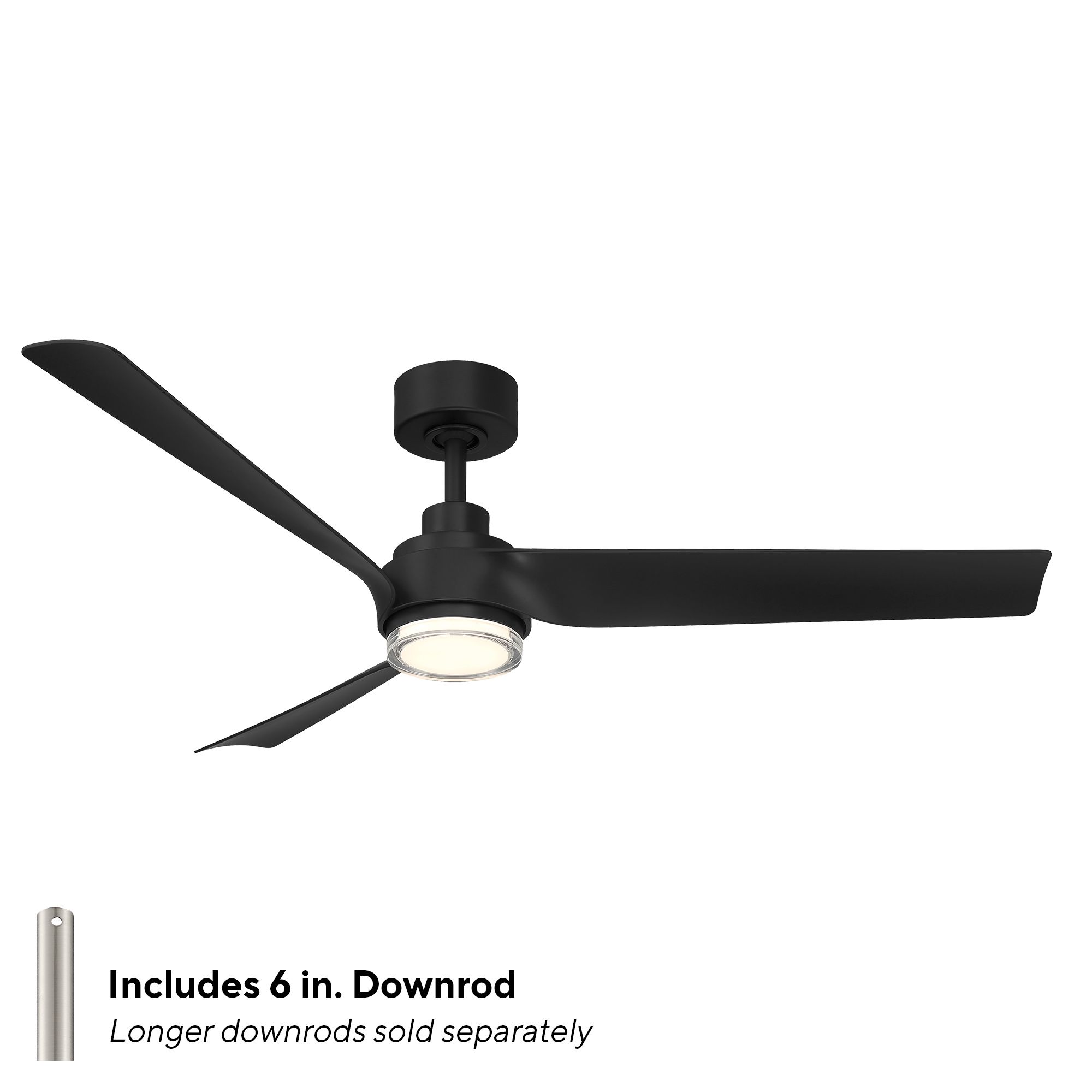 Image 6 54" Modern Forms Chill Matte Black 4CCT more views