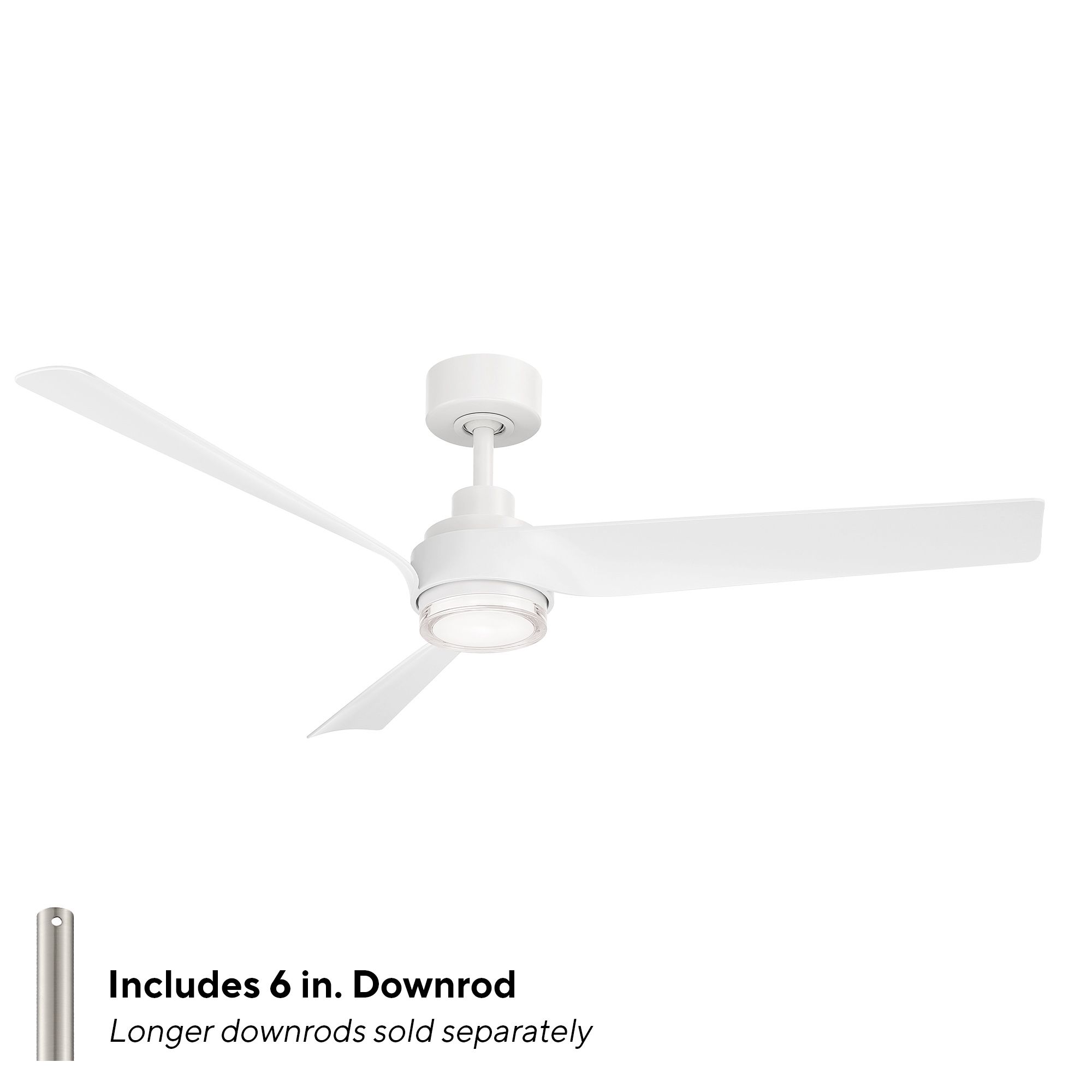 Image 6 54" Modern Forms Chill Matte White 4CCT more views