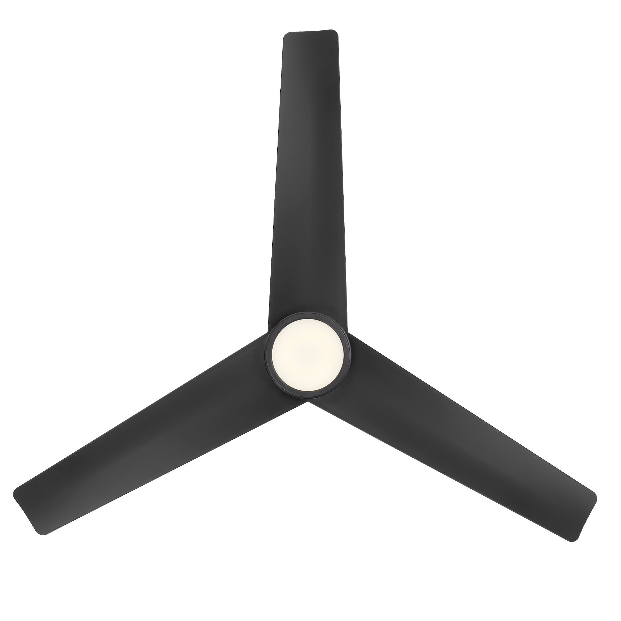 Image 5 54" Modern Forms Lotus Black 2700K LED Smart Ceiling Fan - Made to Order more views