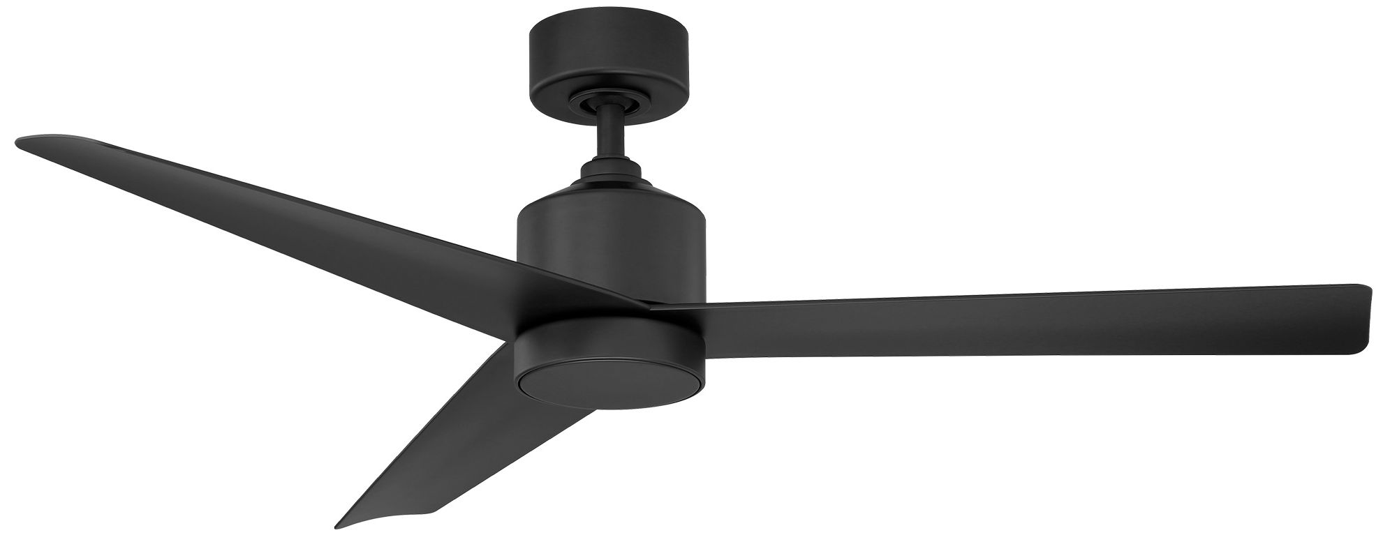 Image 3 54" Modern Forms Lotus Black 3500K LED Smart Ceiling Fan Made to Order more views
