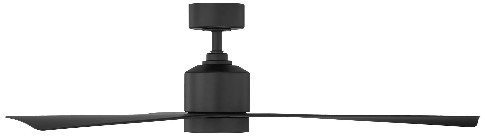 Image 4 54" Modern Forms Lotus Black 3500K LED Smart Ceiling Fan Made to Order more views