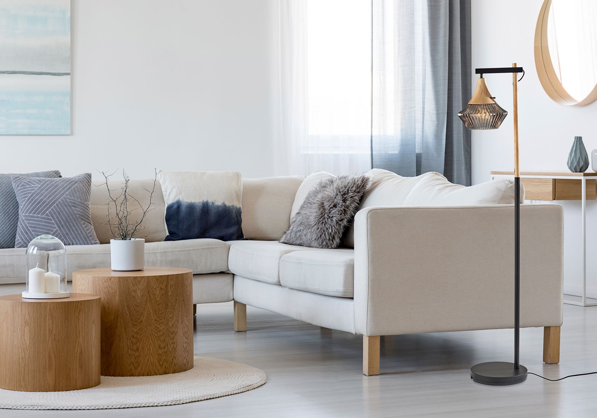 Image 1 Elsie Floor Lamp in scene