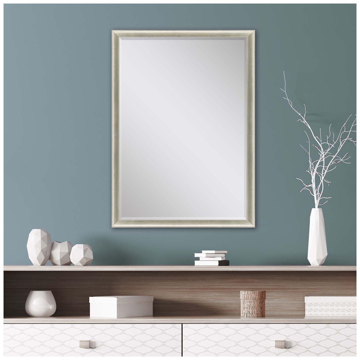 Image 3 #543 Metallic Wall Mirror - 28" x 40" more views