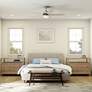 Thumbnail1 of 52" Kichler Maeve Brushed Stainless Steel LED Ceiling Fan in scene