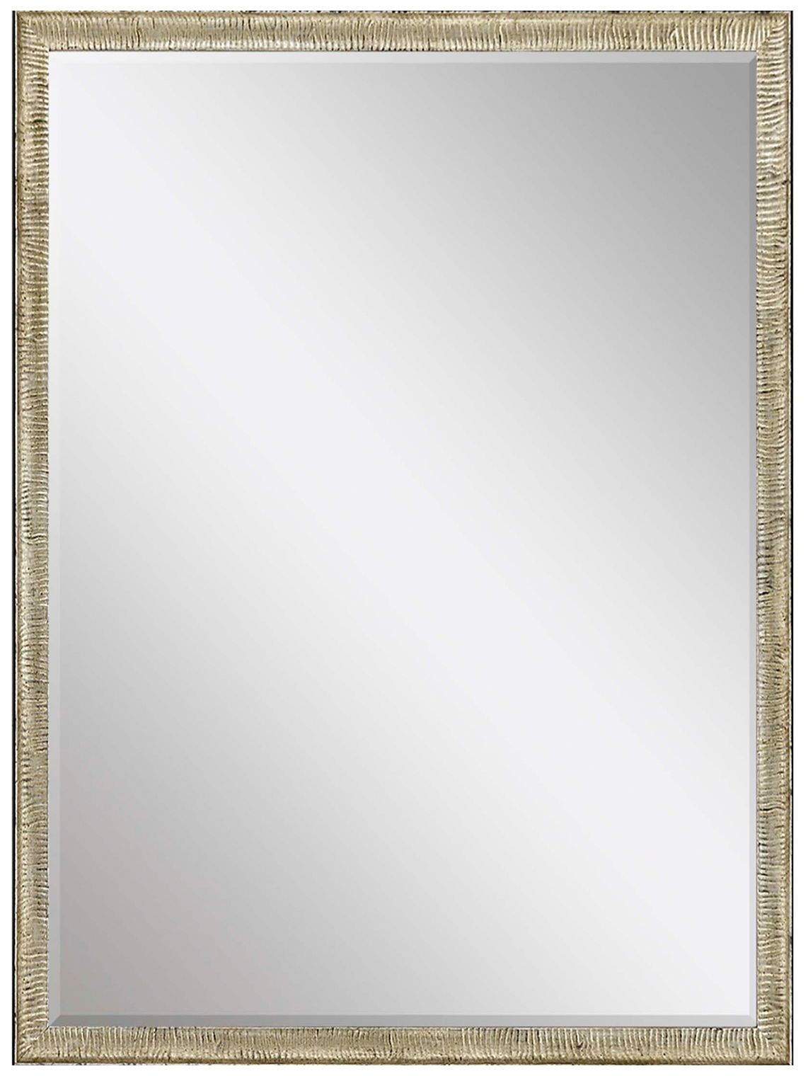 Image 2 #549 Metallic Black Wall Mirror - 27" x 39"