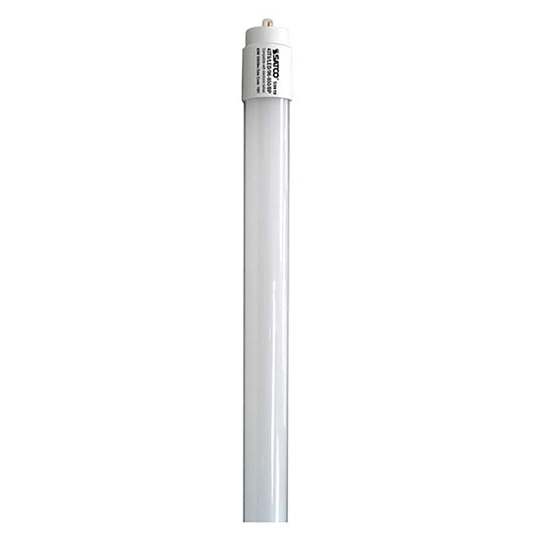 Image 1 54W Equivalent Satco 4000K 43W LED Non-Dimmable Standard T8