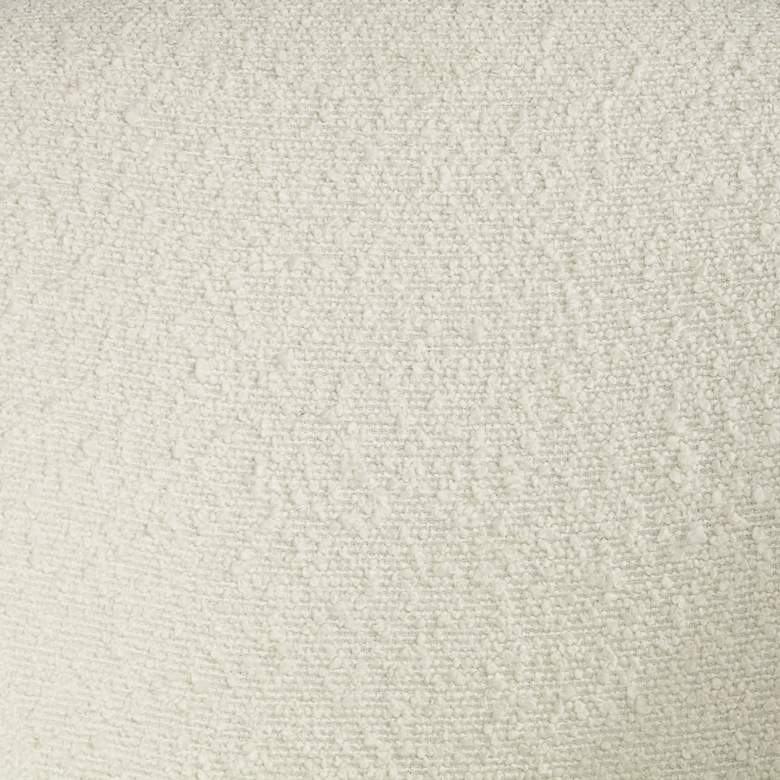 Image 7 55 Downing Lina 28" Wide White Sheep Accent Chair with Gold Legs more views