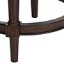 5_55 Downing Street Addison 26" High Mocha Leather Swivel Counter Stool more views
