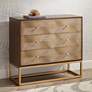 2_55 Downing Street Alban 39" Wide Modern Luxe 3-Drawer Chest