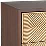 6_55 Downing Street Alban 39" Wide Modern Luxe 3-Drawer Chest more views