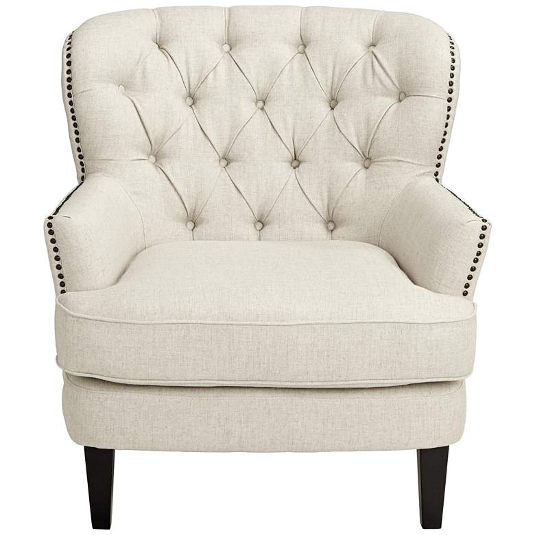 Image 7 55 Downing Street Asher Brussels Linen Accent Chair more views