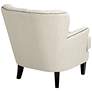 55 Downing Street Asher Brussels Linen Accent Chair in scene