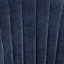 4_55 Downing Street Austen 28" Wide Tufted Navy Blue Velvet Armchair more views