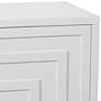 5_55 Downing Street Bertolli 30" Wide White Modern Luxe Accent Cabinet more views