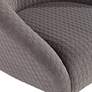 4_55 Downing Street Bree 28 1/4" Wide Modern Gray Fabric Accent Chair more views