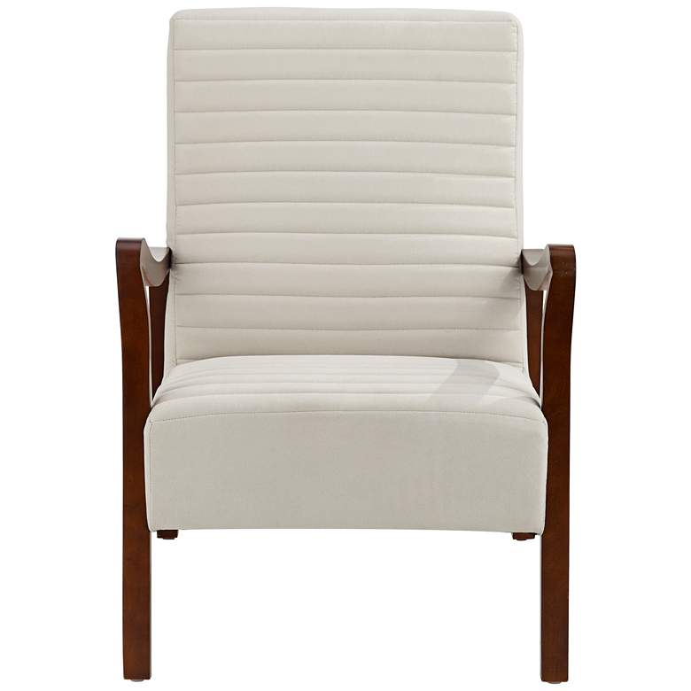 Image 7 55 Downing Street Columbe Soft Cream Fabric Modern Lounge Arm Chair more views