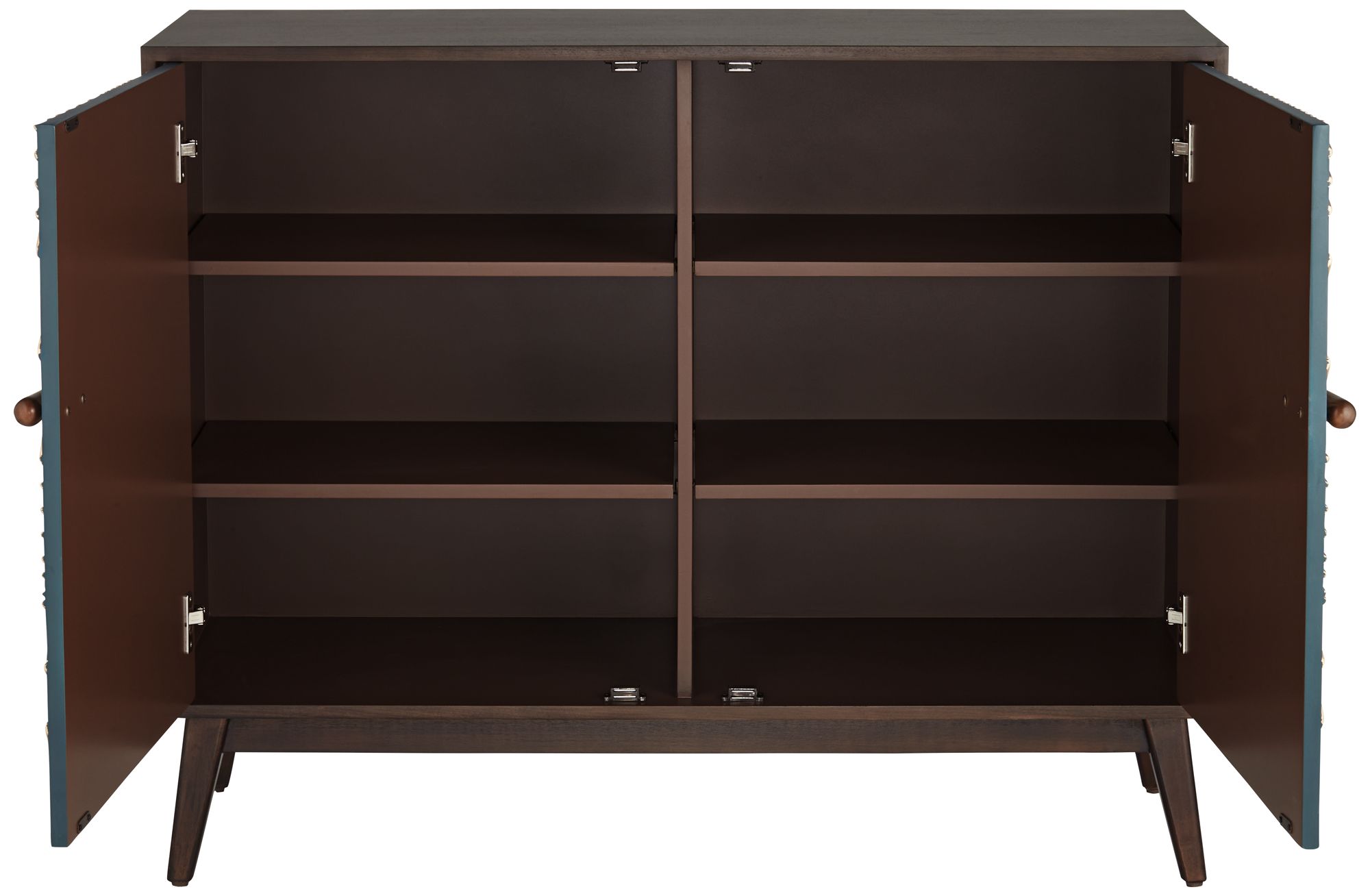 55 Downing Street Delilah 35 1/4" Wide Multicolor 2-Door Accent Chest in scene