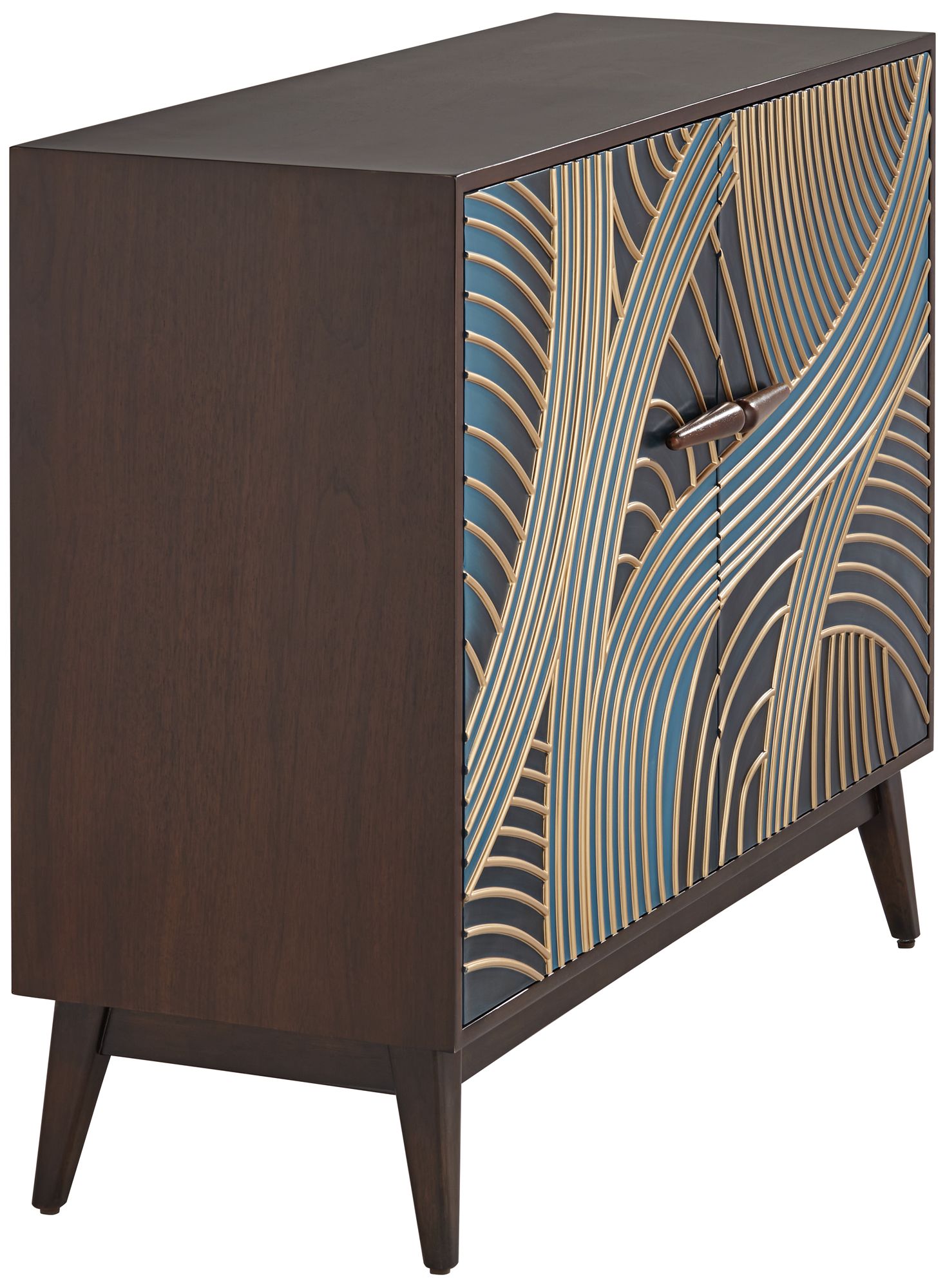 55 Downing Street Delilah 35 1/4" Wide Multicolor 2-Door Accent Chest in scene