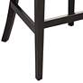 6_55 Downing Street Jasper 31" High Oatmeal Fabric Bar Chair Stool more views