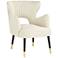 55 Downing Street Kara 26 1/4" Wide Oatmeal Fabric Modern Armchair