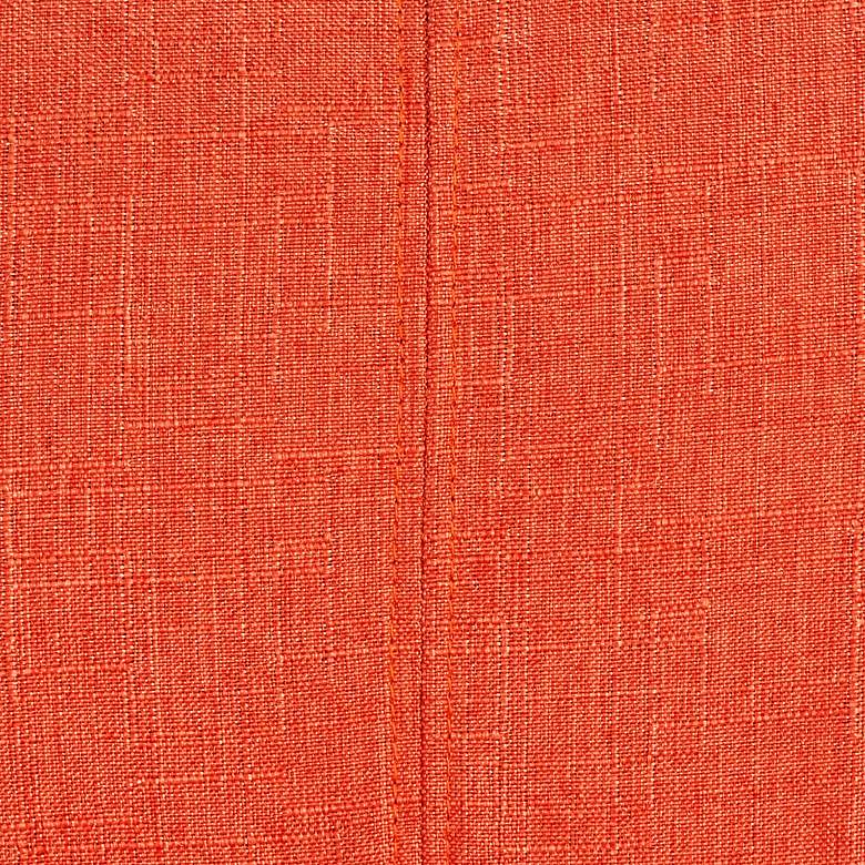 Image 3 55 Downing Street Nelson Orange Fabric Mid-Century Modern Dining Chair more views