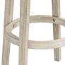 4_55 Downing Street Shelby 29" Whitewash Backless Swivel Bar Stool more views