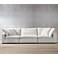 55 Downing Street Skye 125" Pearl White 3-Piece Modular Sectional Sofa