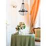 1_Elegant Lighting Lyla 14" Wide Black and Crystal Pendant Light in scene