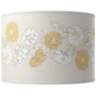 Color Plus Double Gourd 29 1/2&quot; Rose Bouquet Humble Gold Lamp