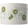 Rural Green Rose Bouquet Apothecary Table Lamp