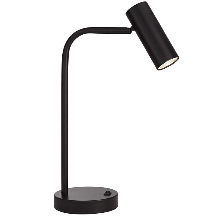 Image 1 55P81 - 18 inchH Black desk Lamp