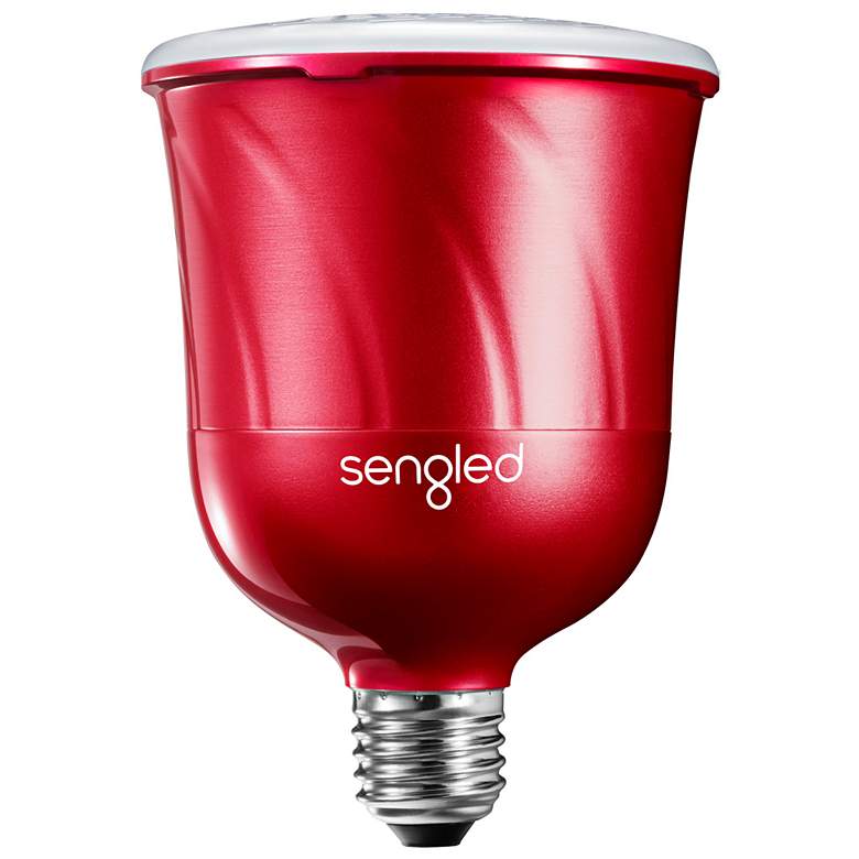 Image 1 55W Equivalent Sengled Red 15W LED Dimmable Standard Bulb