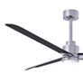 4_56" Alessandra Brushed Nickel and Black LED Ceiling Fan more views